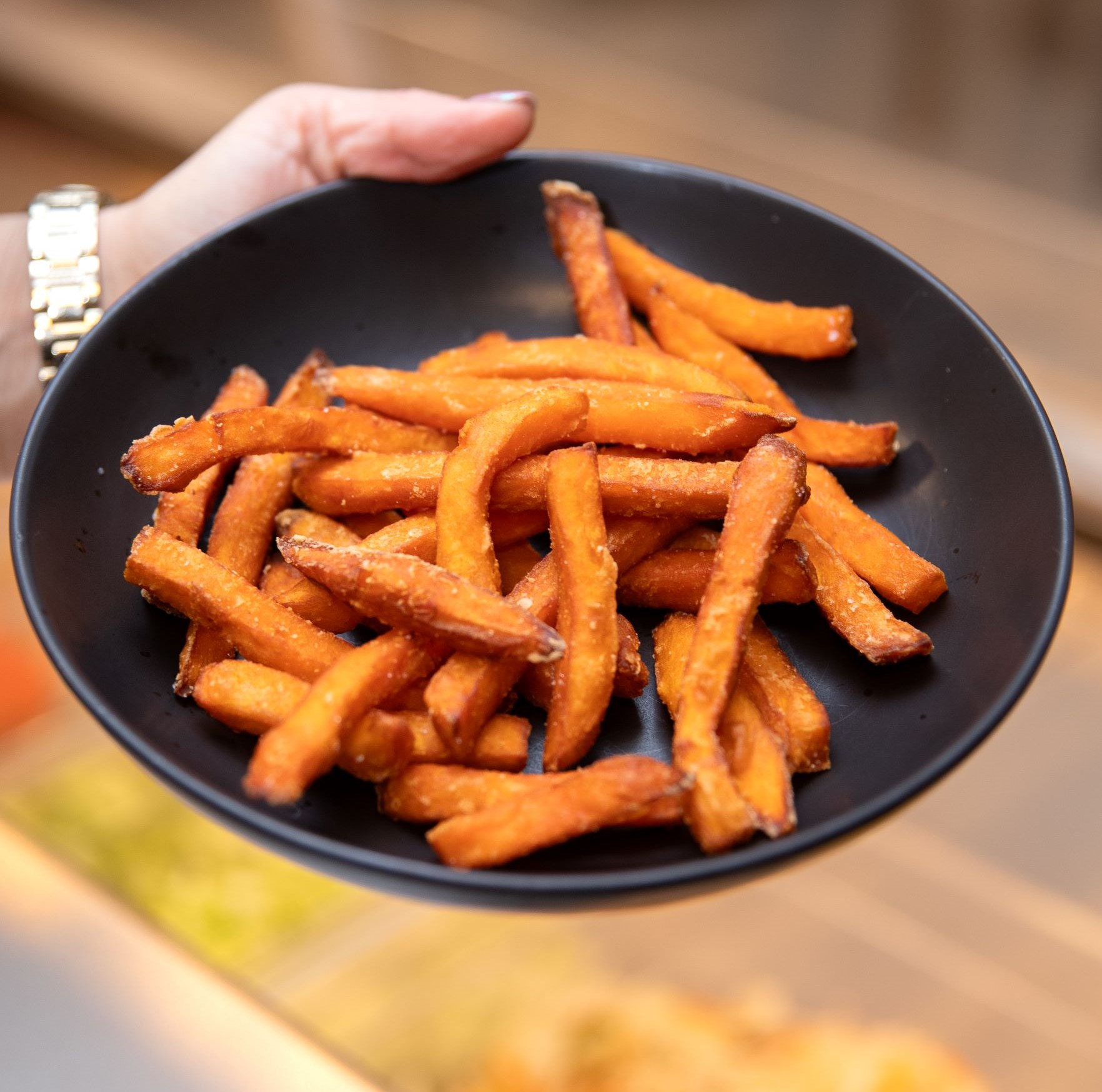 Süßkartoffel Pommes